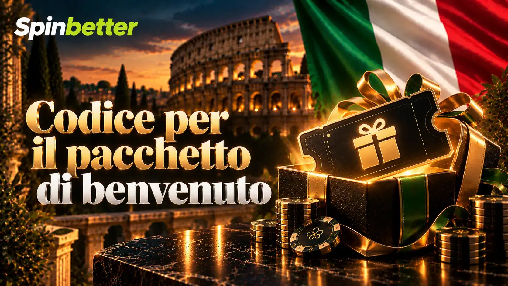 Quale codice serve per il pacchetto di benvenuto su quattro versamenti