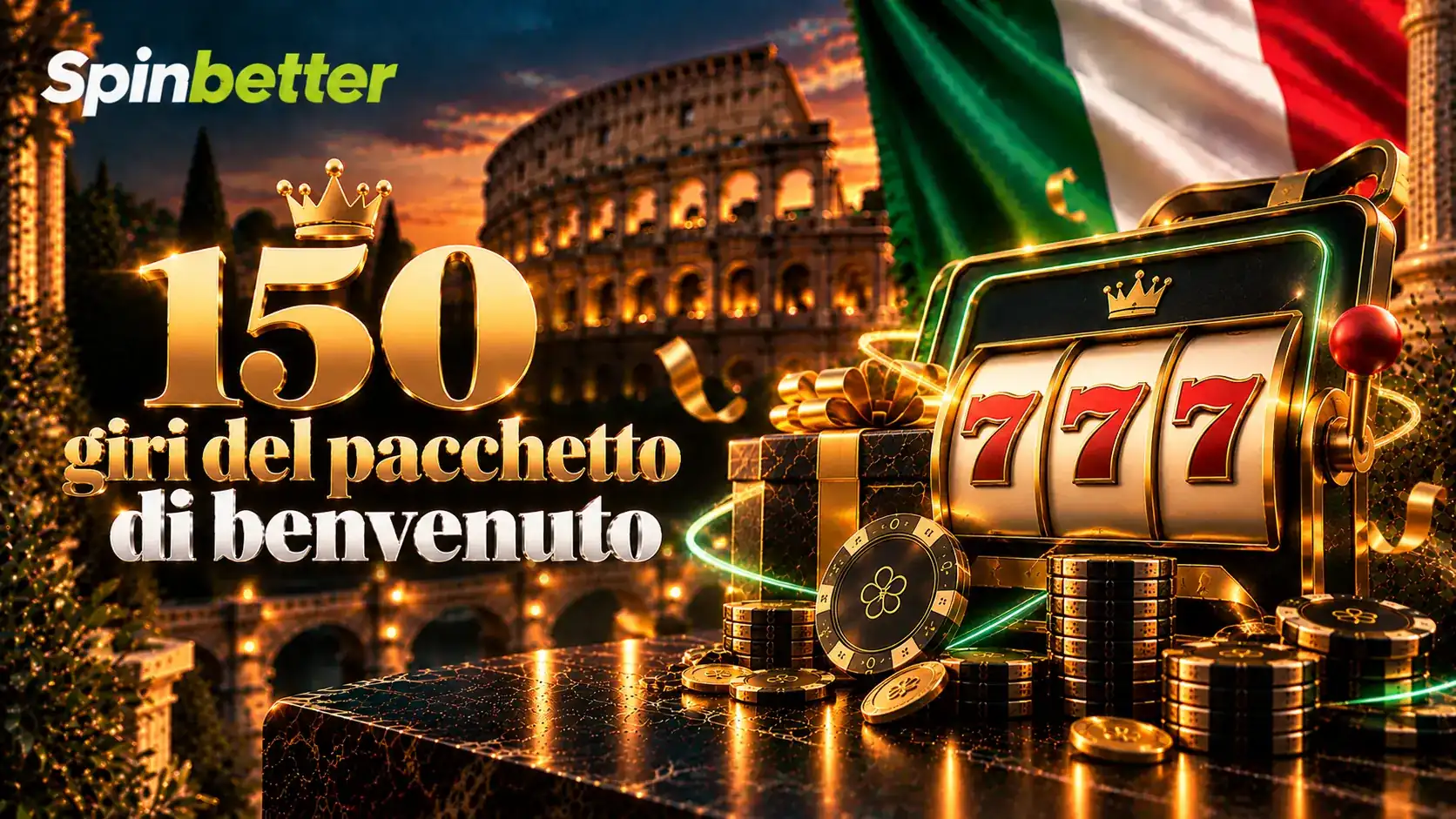 Quando arrivano i 150 giri del pacchetto di benvenuto, tranche per tranche